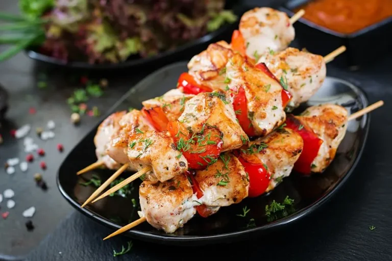 chicken skewers